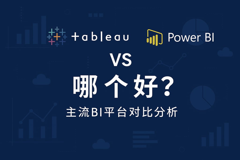 Tableau VS PowerBI哪个好？主流BI平台对比分析